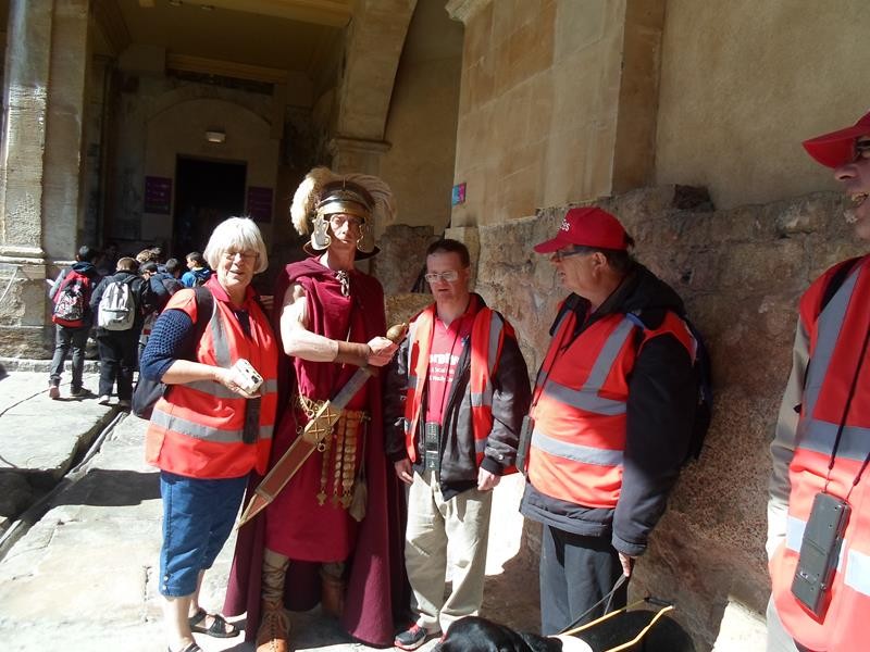 Janet, a Centurian, Andrew and Ernest