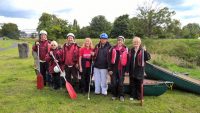 CANOEING WITH MENDIP OUTDOOR PERSUITS, WEDNESDAY 9TH AUGUST 2017 AT CONGRESBURY. WE HAD A FULL DAY OF CANOEING, WONDERFUL!