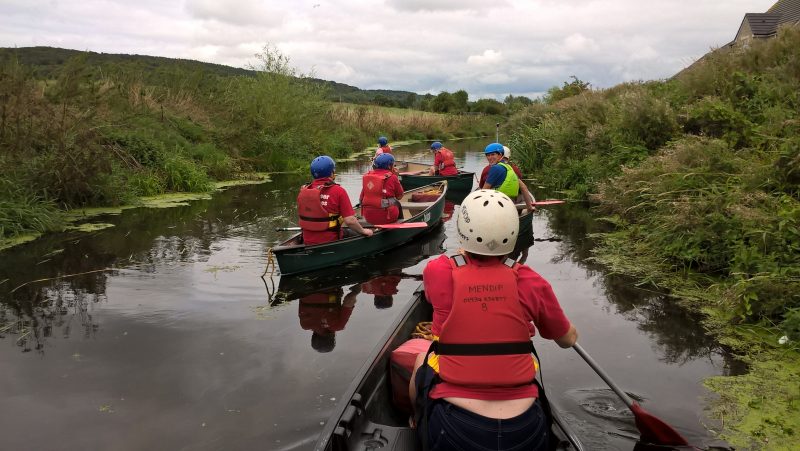 OUR AFTERNOON SESSION IN TWO MAN SINGLE CANOES. WE'VE NEVER ATTEMPTED THIS BEFORE IN THE FOUR YEARS' WE'VE BEEN CANOEING. VERY PROUD OF THE GANG..