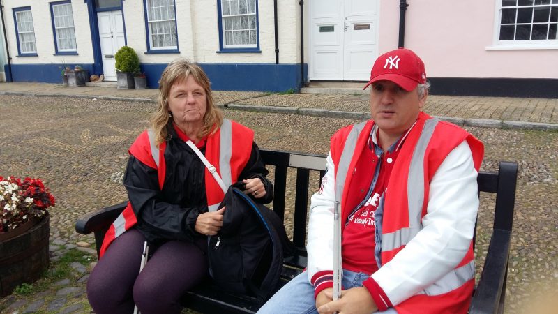 JULIE &amp; JOHN ON THE QUAY SIDE