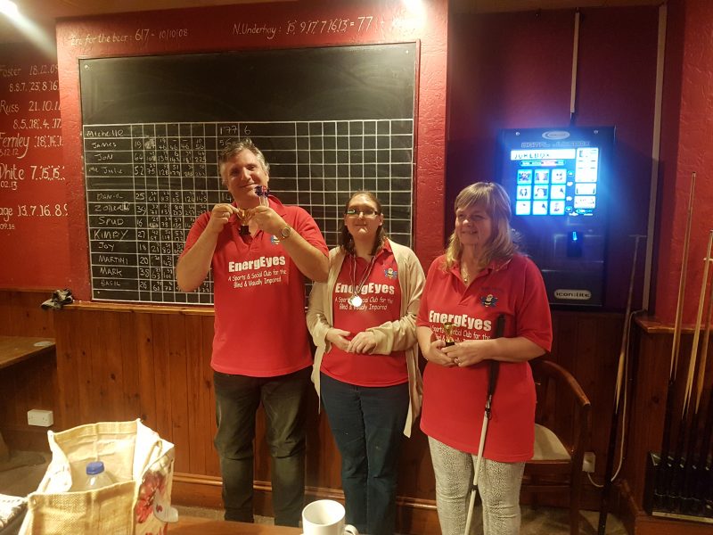 JOHN ALEXANDER, MALE WINNER, KIMBY &amp; JULIE ALEXANDER, JOINT FEMALE WINNERS. THE REGENCY, WESTON-SUPER-MARE