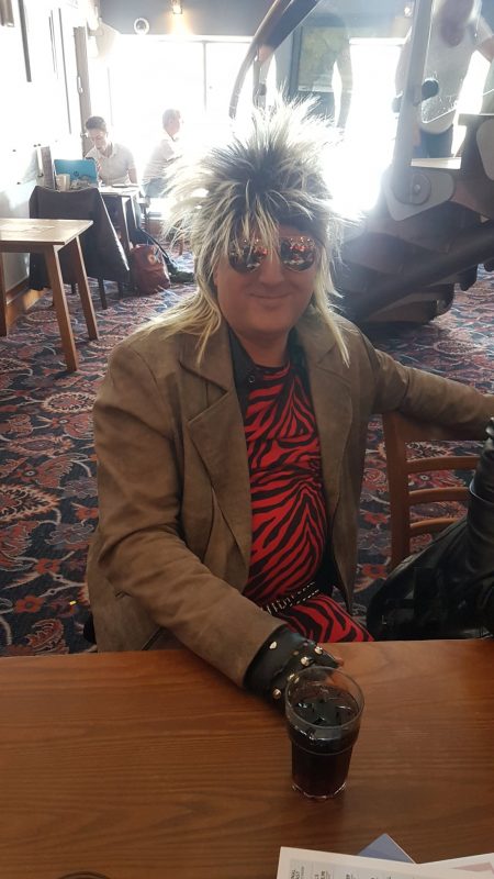 John in Wetherspoons where they went for lunch.