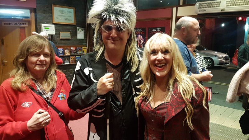 JULIE AND JOHN WITH LORRAINE CROSBY