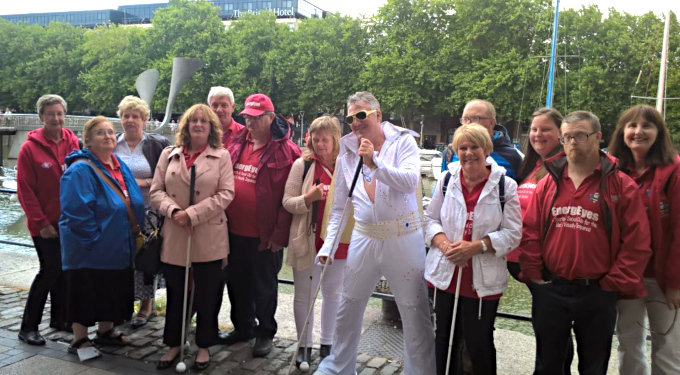 Slideshow: Group photo, This Is Elvis, July 2018, Bristol Hippodrome.