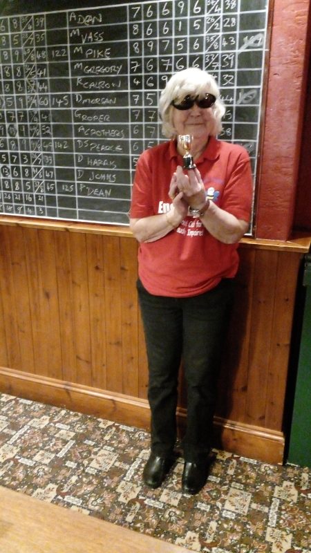 ANNIE HIGHEST FEMALE SCORER AT SKITTLES