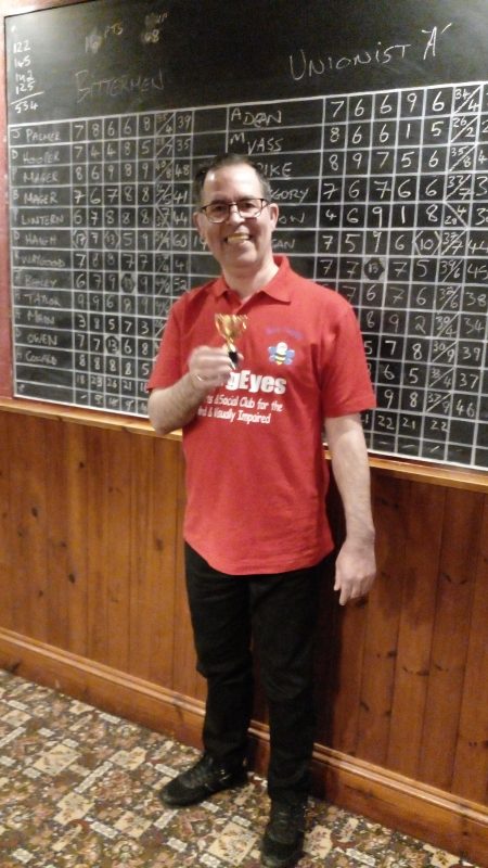 EUGENE HIGHEST MALE SCORER AT SKITTLES