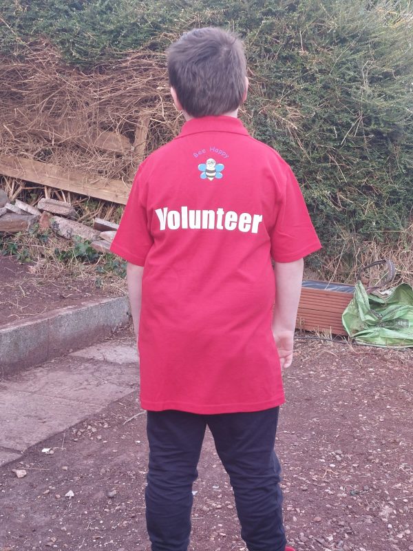 SAM IN HIS NEW POLO SHIRT